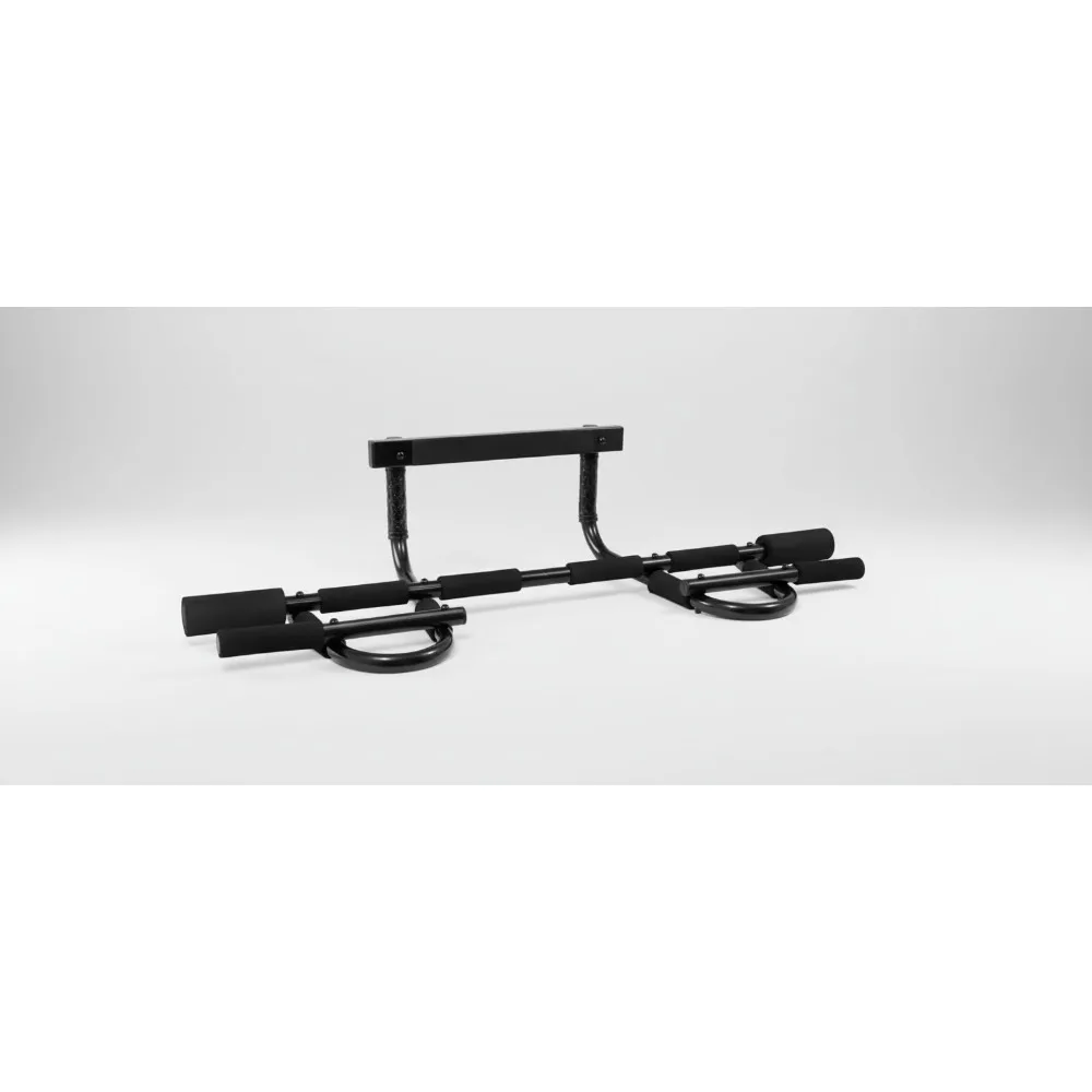 قضيب سحب متعدد الوظائف لصالة الألعاب الرياضية المنزلية - 12 موضعًا للقبضة، سعة 300 رطل، تركيب سهل للمدخل #1