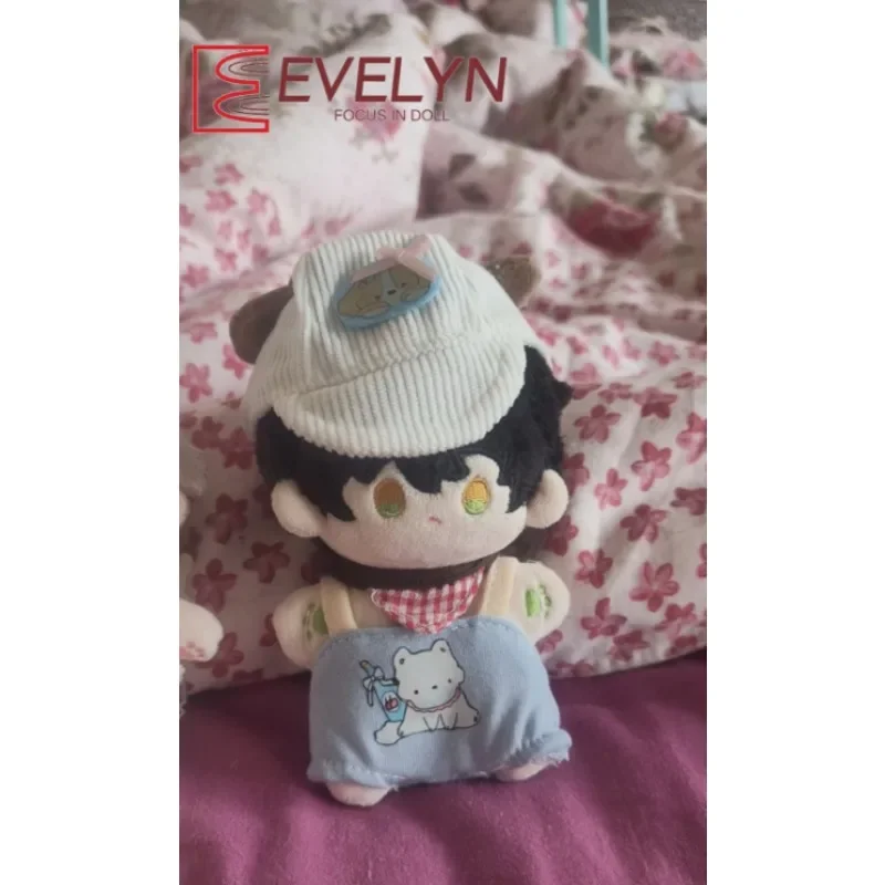 Evelyn (Doll) 10CM Doll's Clothes Strap Pants Hat Clothing Gift Changing Clothes Shorts Love and Deepspace Genshin Impact Gift