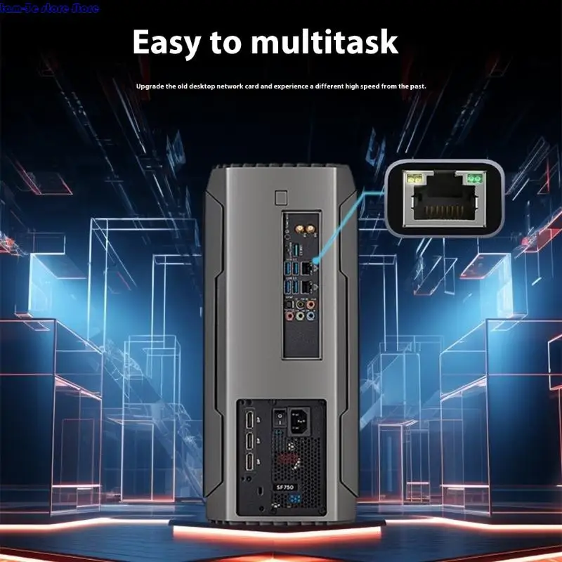 D0UA RT8126 1000 100 10Mbps RJ45 Gigabit Ethernet Adaptador PCIe para PC escritorio