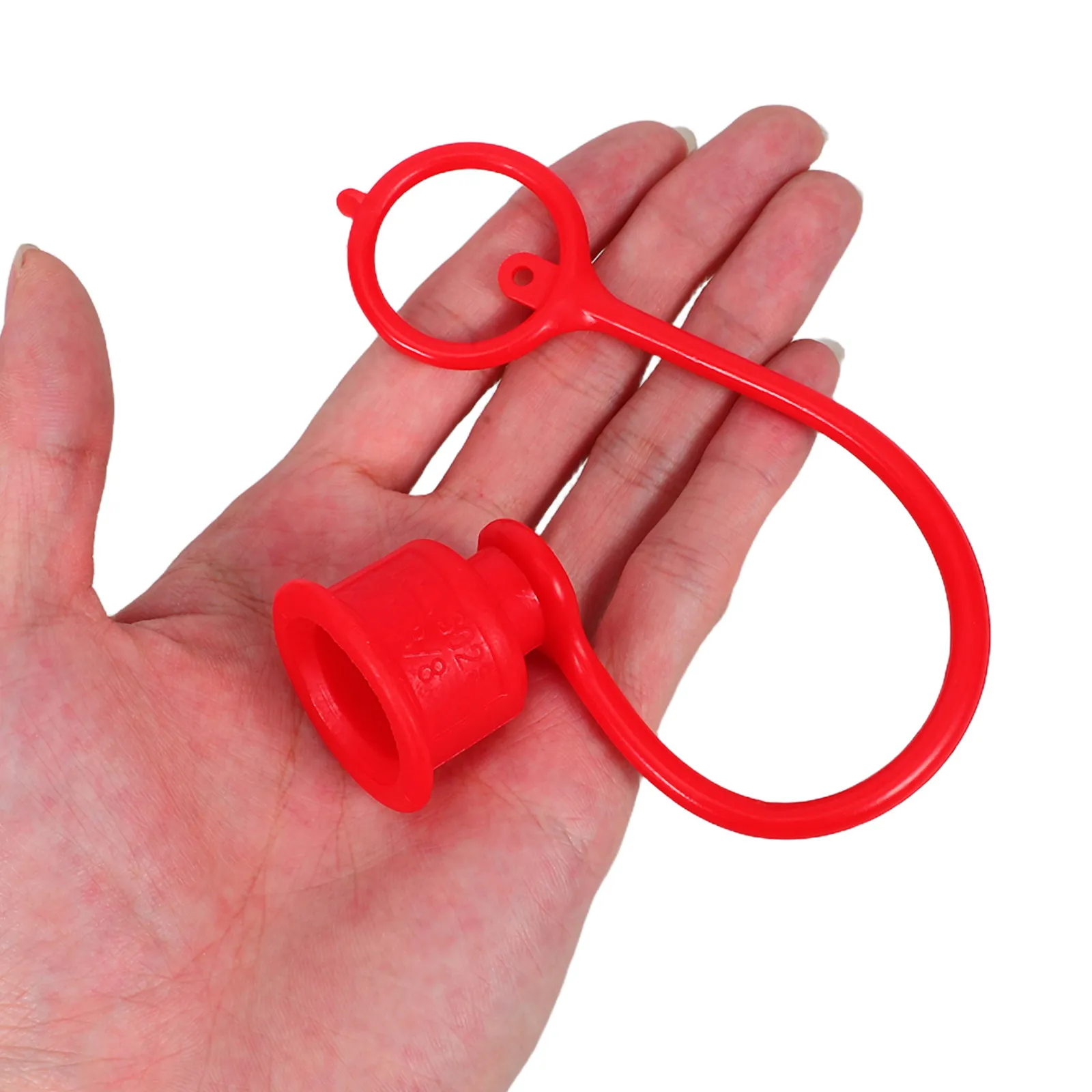 2Set Hydraulic Quick Coupler Dust Caps Universal Fit Heavy Duty Leak Proof Covers for Hydraulic Hose Couplings Tractor Farm