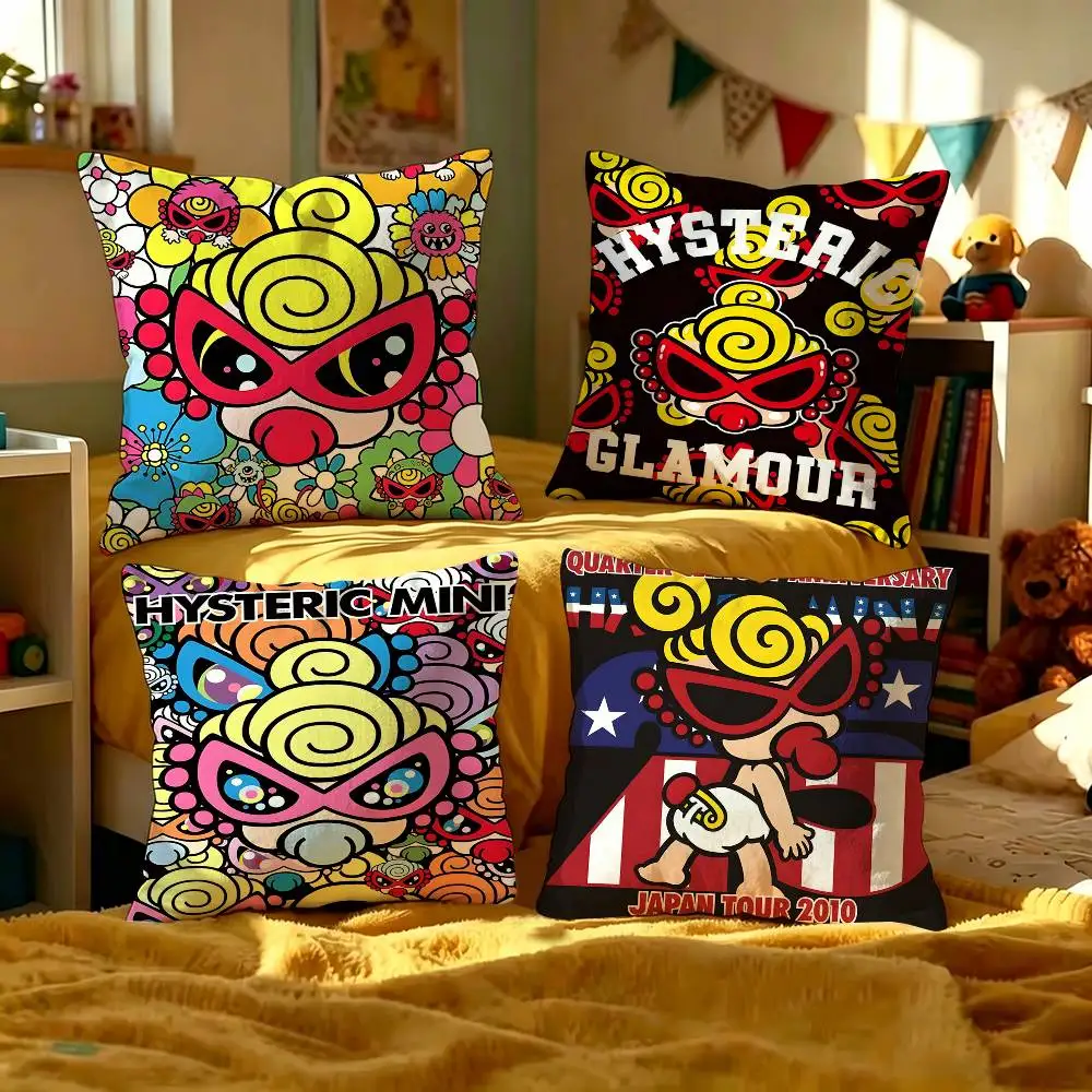 Japan Fashion Hysteric Mini Pillow Cover For Bedroom Room And Living Room Sofa Decorative Cushion Cover