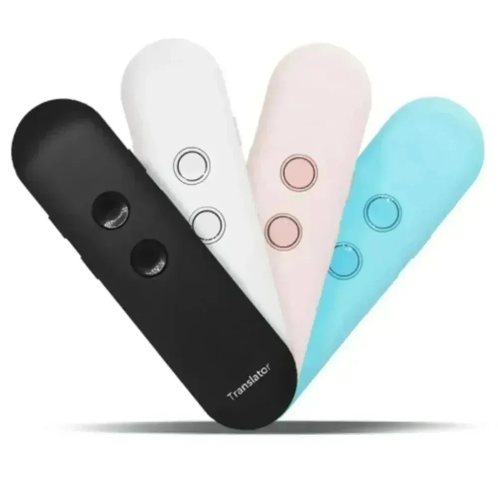 T4 Wireless Portable Smart Translator 40 Languages Two-Way Real Time Instant Voice Translator APP Bluetooth Multi-Language
