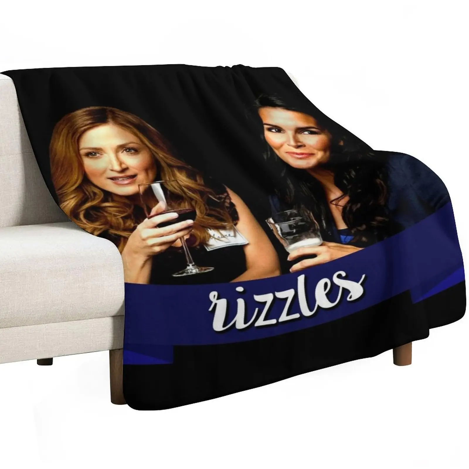 Rizzles (Maura & Jane) Throw Blanket Thins Softest Loose for babies Fashion Sofas Cute Blankets