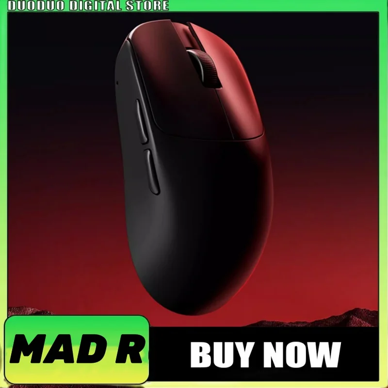 VXE MAD R Esports Mouse Dual Mode 8k 500mah Paw3950 Ergonomic Lightweight 36g Gaming Mouse Computer Accessories Holiday Gift