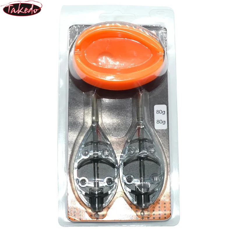 TAKEDO 70g 80g 90g 100g Bait Thrower Carp Feeder Carp Fishing Method Feeder And Mould Carp Fishing Tackle Set