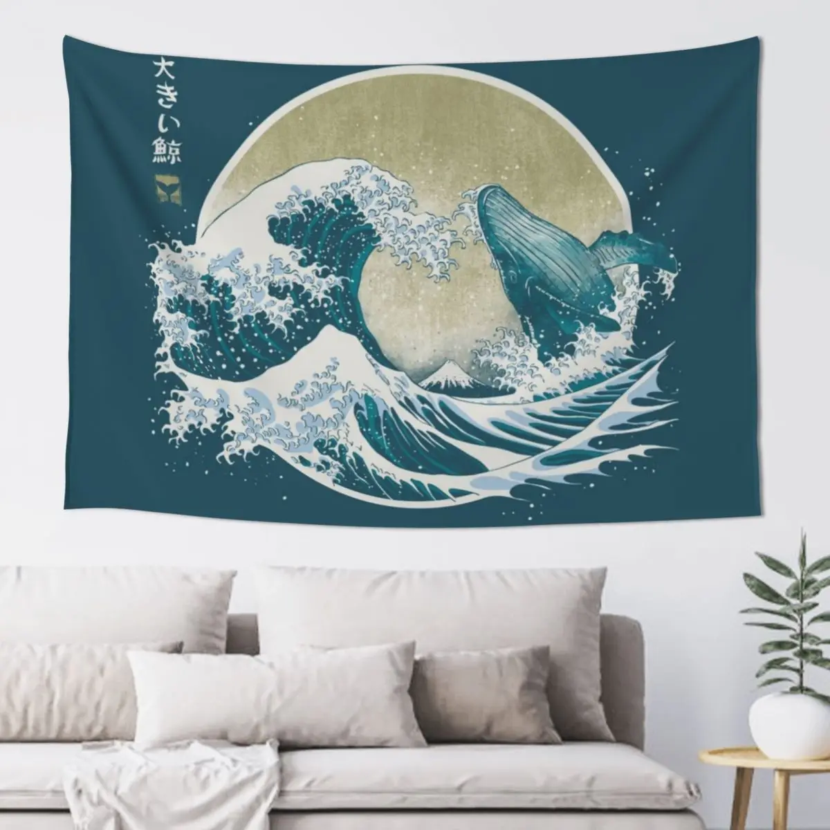 

The Great Whale Tapestry For Bedroom Bathroom Decor Room Decore Aesthetic Tapestry