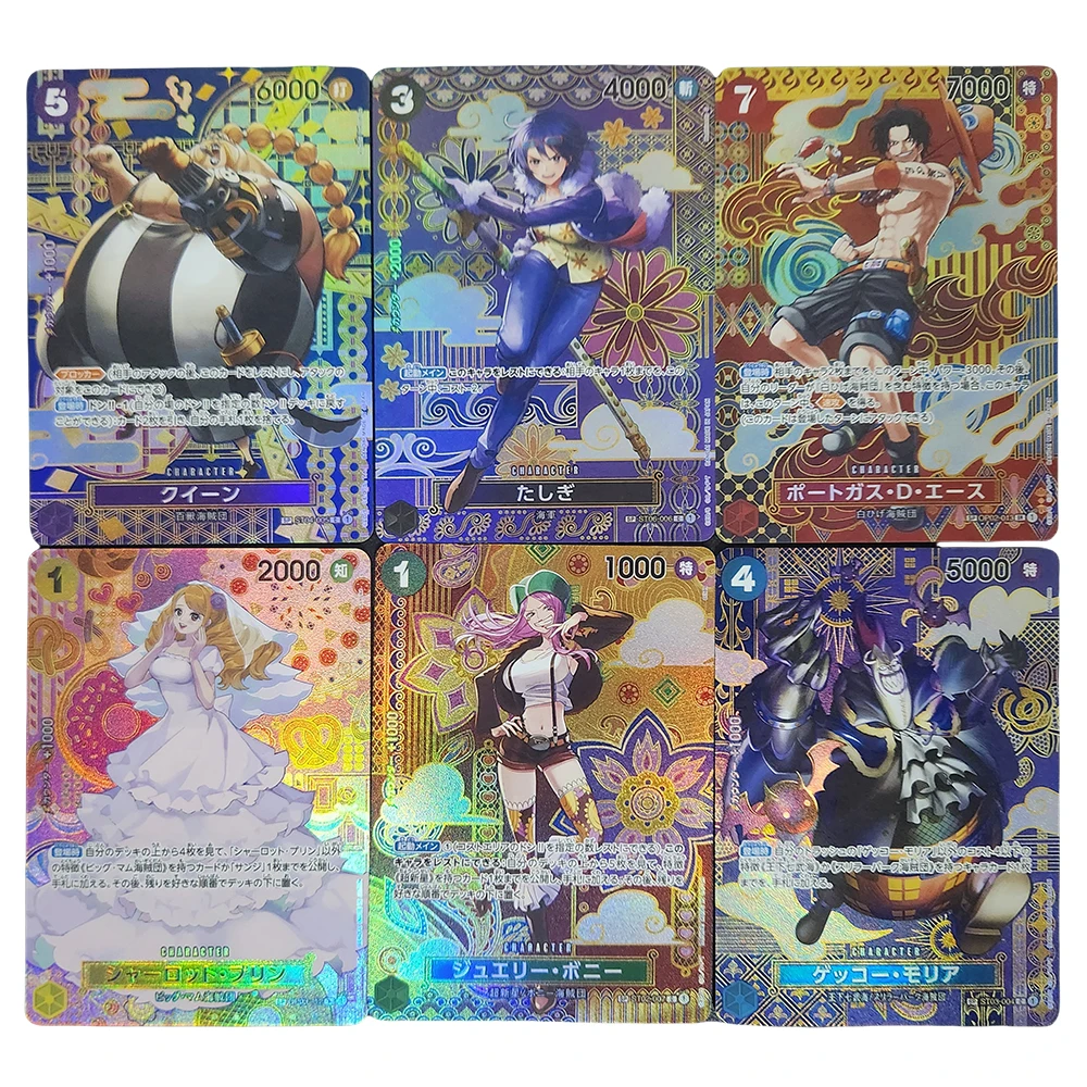 29PC/Set Anime One Piece DIY ACG Vivi Uta Silvers Rayleigh Tony Tony Chopper Boy Games Collectible Card Christmas Birthday Gifts