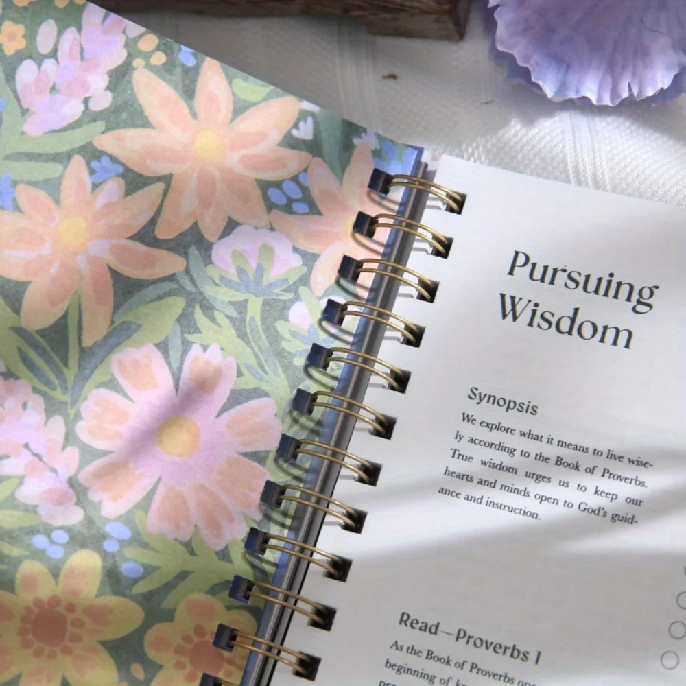 52 Weeks Learning Book, Educational Religious Study Guide, Scripture Wisdom Teaching Book for Spiritual Growth