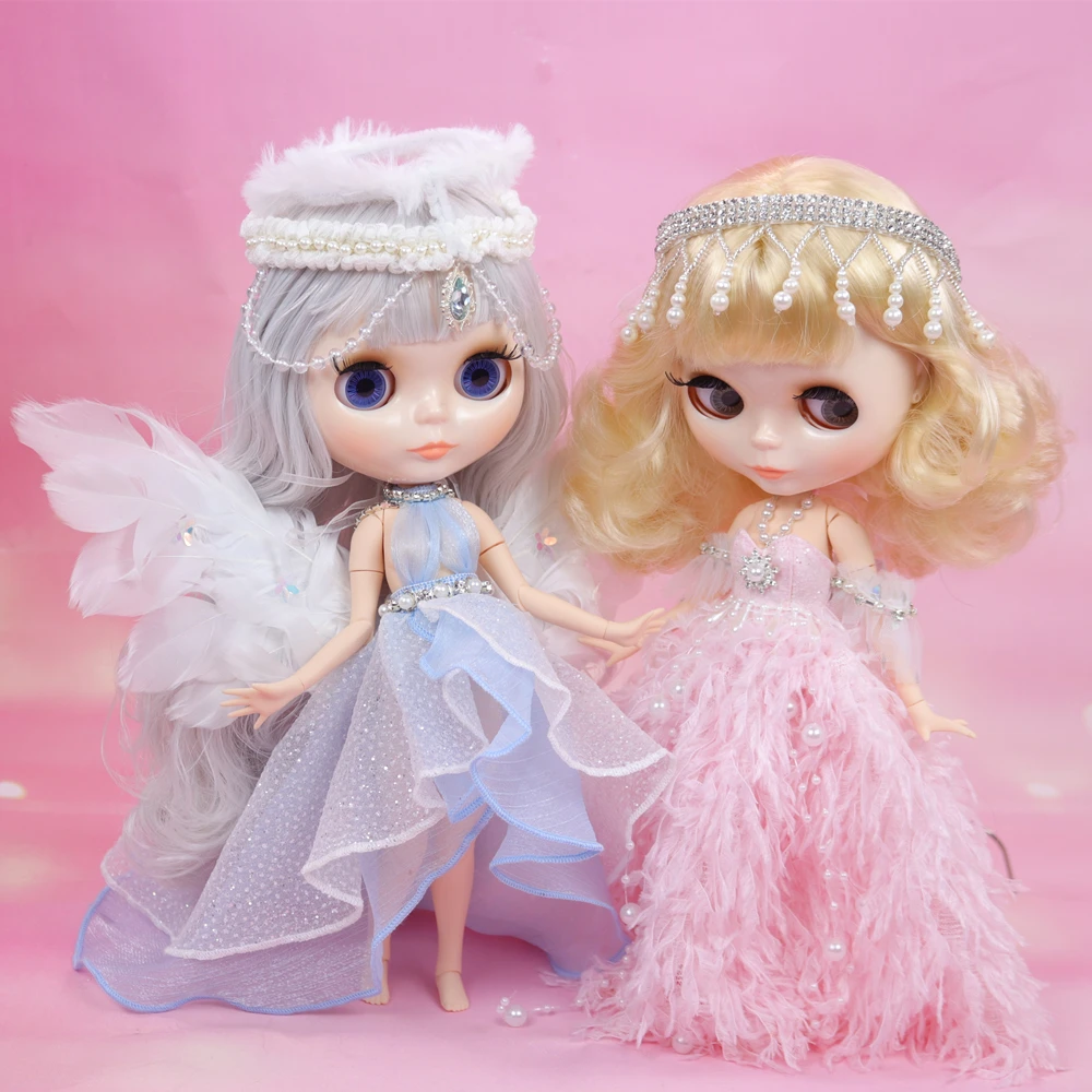 ICY DBS Blyth 인형 1/6 의류 공동 바디 공주 드레스 캐주얼 의류 장난감 선물
