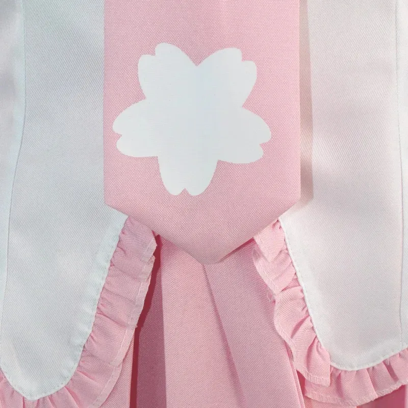 Sky05 Pink Miku Cosplay Costume Performance Suit Cos Suit Hatsune Miku Regular C Suit Wig Cosplay Girls Spring Sakura Cher99JIu@