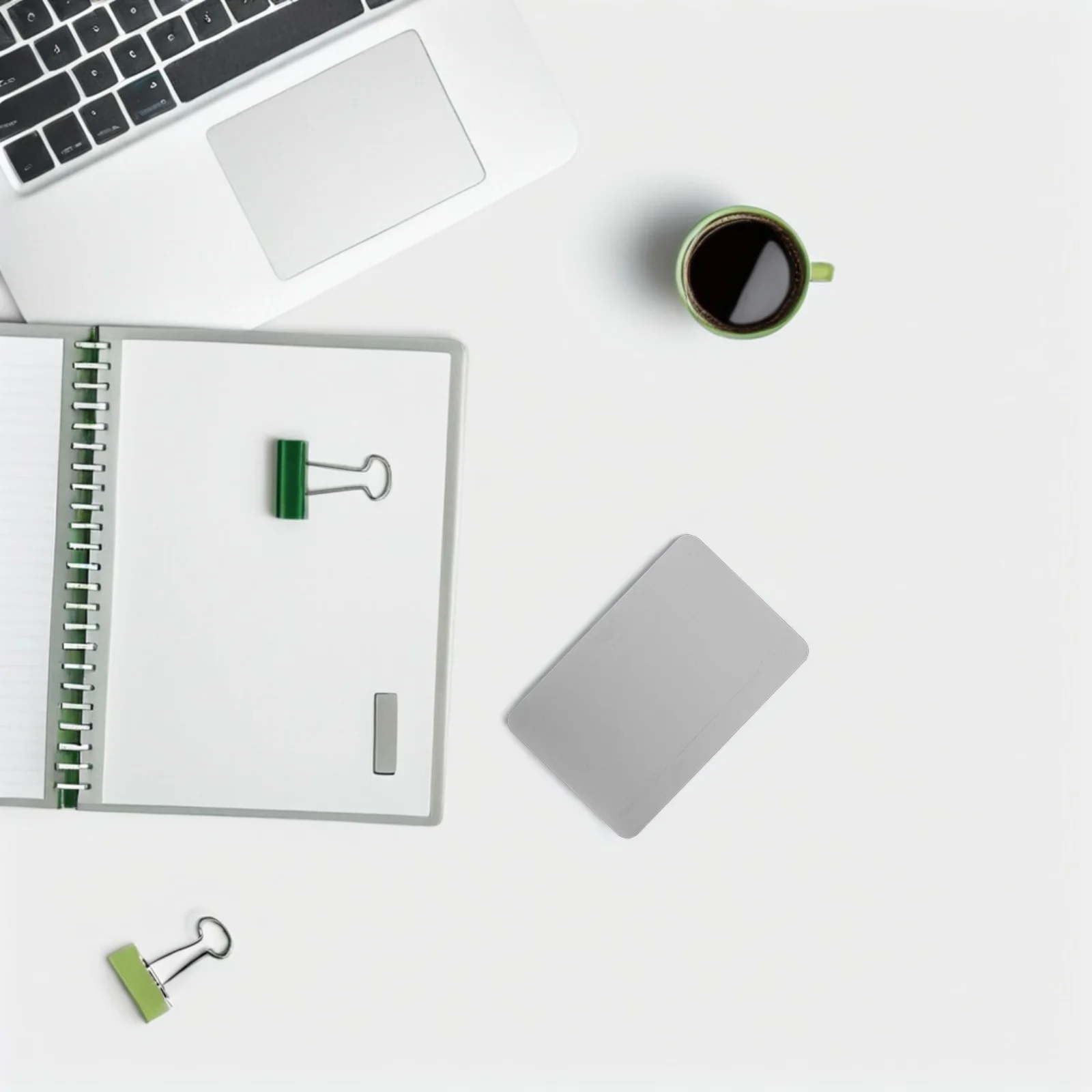 

10Pcs Stainless Steel Blank Name Cards Double Sided Brushed Finish Rounded Corners Hard Metal Card Blanks for DIY Engraving and