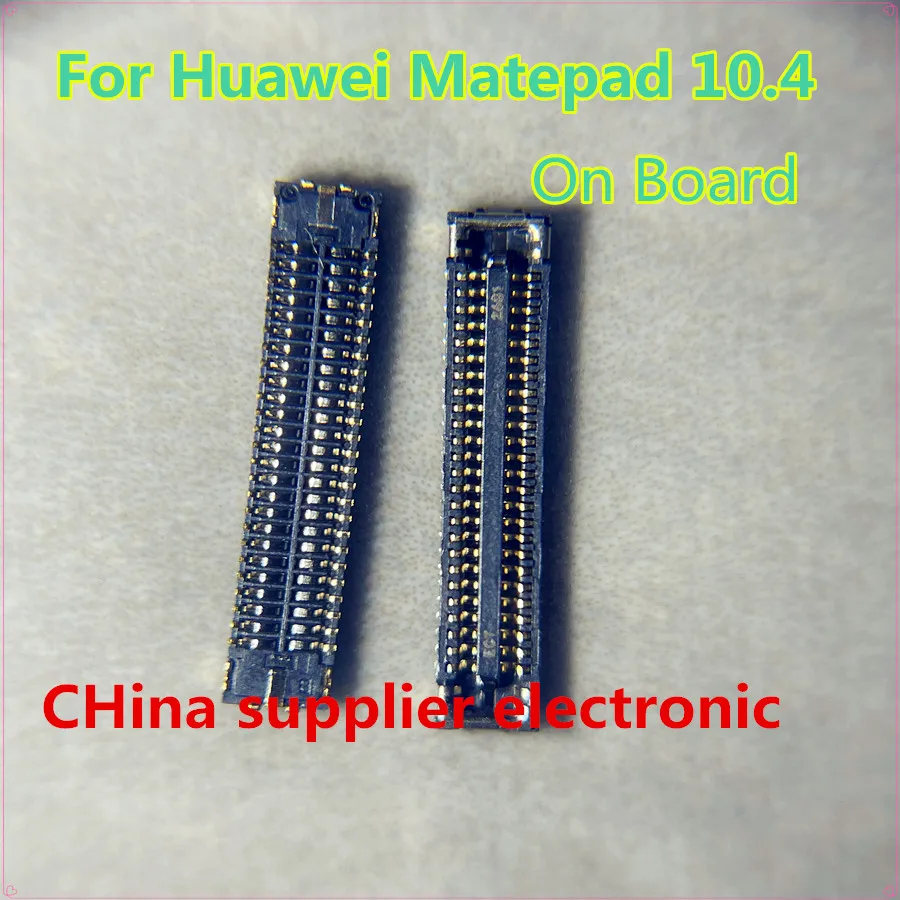 

10-100 шт. для Huawei Matepad 10,4, основание дисплея, кабель для материнской платы, соединительный разъем для мобильного телефона с пряжкой