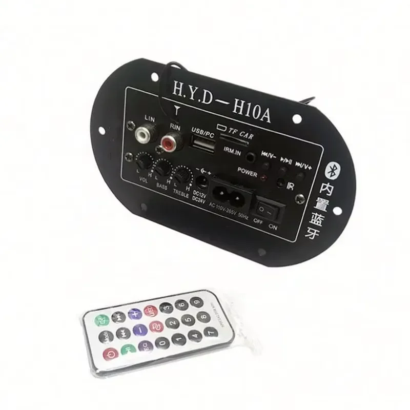 for Automotive Subwoofer Power Amplifier Board 220V 12V 24V Universal Audio Speaker Amplifier Built-in BLE Automotive Power