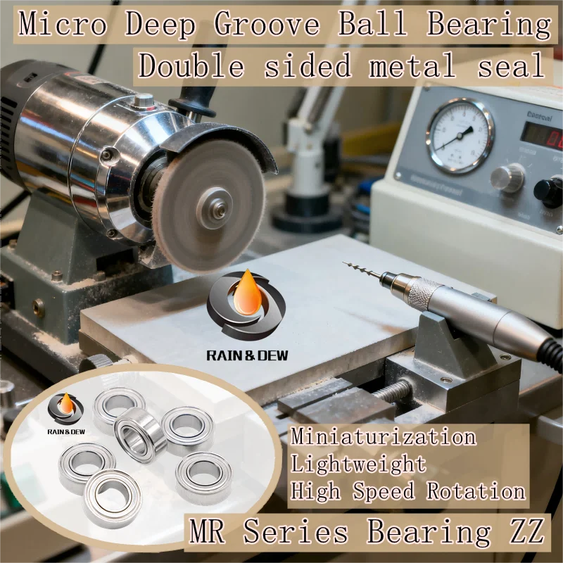 

10PCS MR126ZZ 6x12x4 Ball Bearing Electric Nail Drill Machine Dental Handle 1260 0830 0940