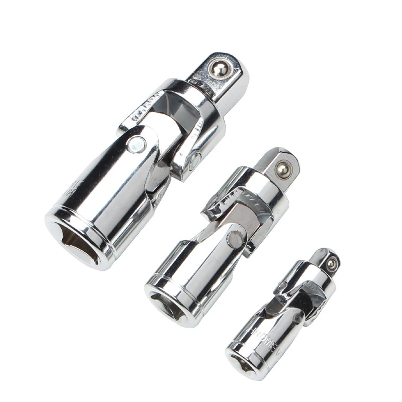 

1PC Manual And Pneumatic Bendable Adapter Socket Tools Universal Joint Ratchet Angle Extension Bar Socket Adapter