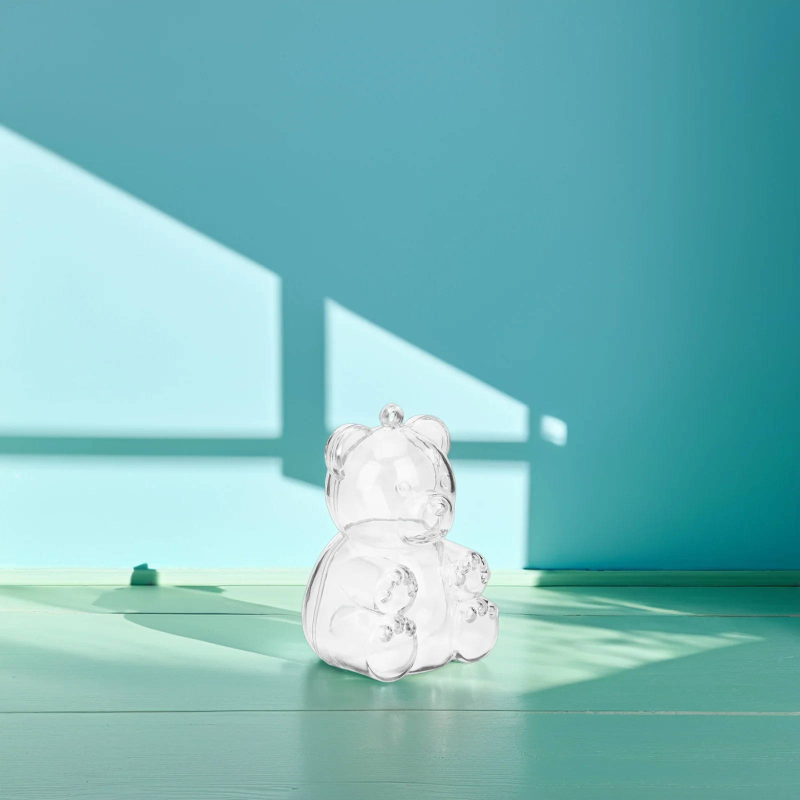 

24pcs Transparent Candy Box Cute Bear Shaped Wedding Party Baby Shower Favor Box Clear Treat Holder Storage Packaging