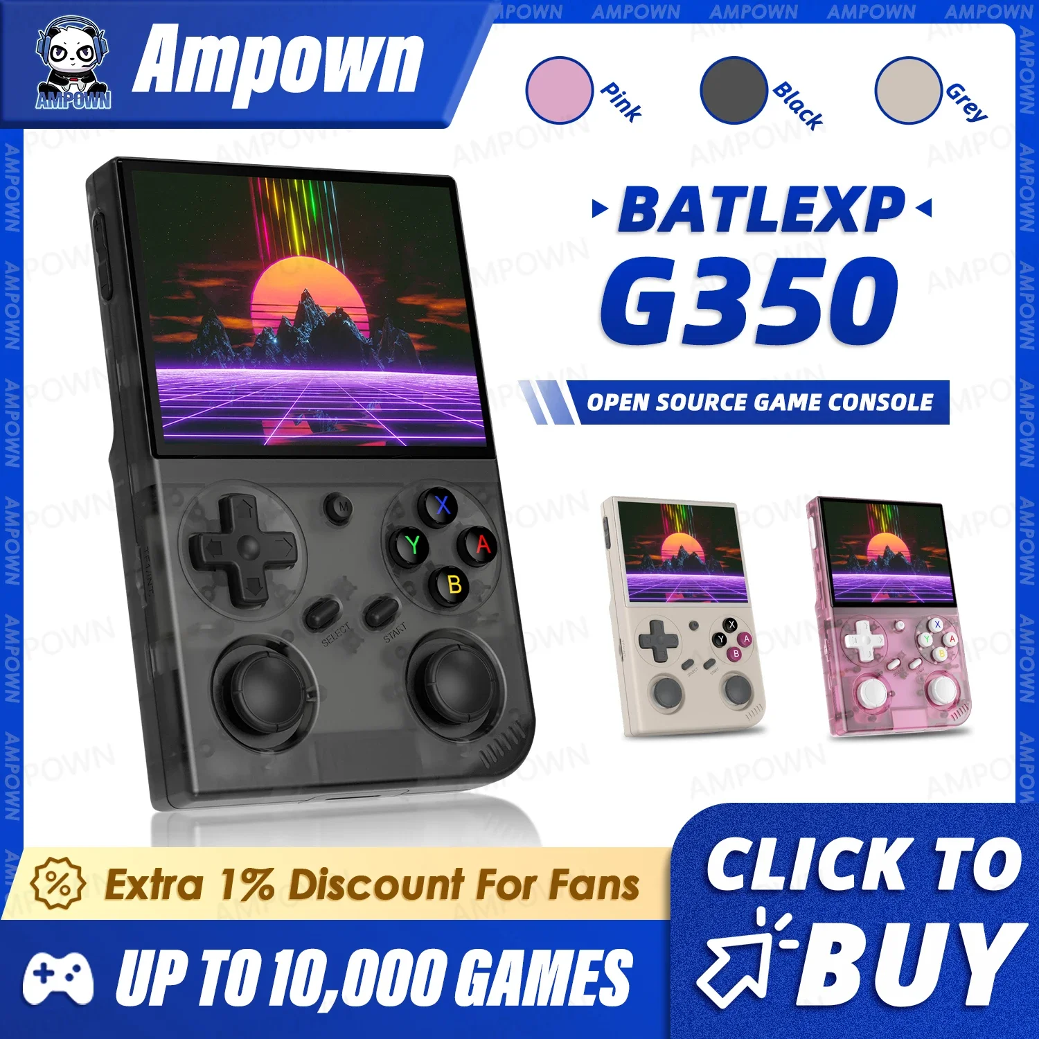 BATLEXP G350 Handheld Game Console 3.5'' IPS Screen Linux System Dual Joystick Vibration Motor Retro Portable Video Console Gift - AliExpress 44 BATLEXP G350 Handheld Game Console 3.5'' IPS Screen Linux System Dual Joystick Vibration Motor Retro Portable Video Console Gift - AliExpress 44