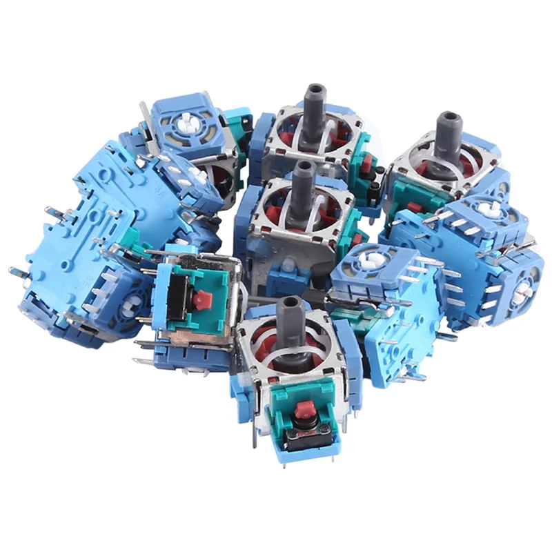 20PCS 3D Joystick Module Potentiometer For PS5 PS4 Game Controller Vibrating Joystick Repair Parts
