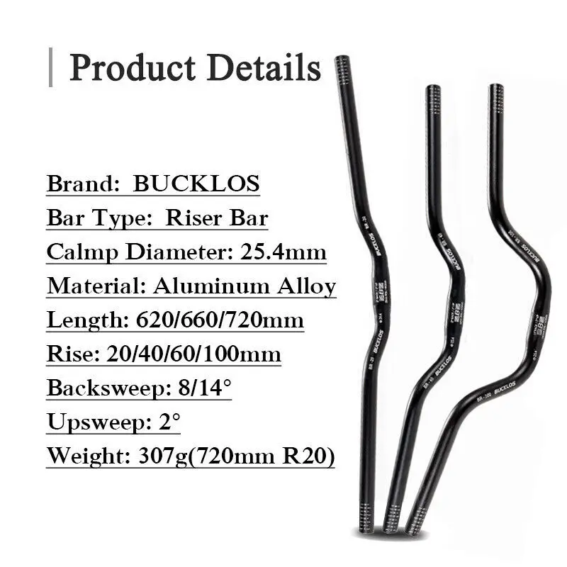 31,8*720/780mm Mountainbike Lenker 25,4*620/660/720mm Aluminium Legierung Swallow Speed Down Heber Mtb Lenker Fahrrad Zubehör – Detail 3