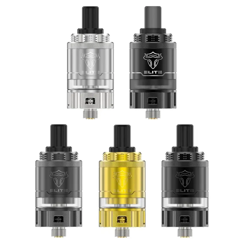 Original ThunderHead Creations Tauren Elite Pro MTL RTA Atomizer 2ml 4ml Rebuildable Tank Vape 22mm E Cigarette Atomizer