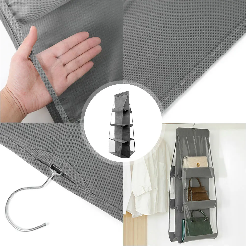 

Dustproof Storage Thick Non Woven Fabric Household Pounch Multifunction Dustproof Storage Bag Travel Bedroom ganizer Shoe Bag