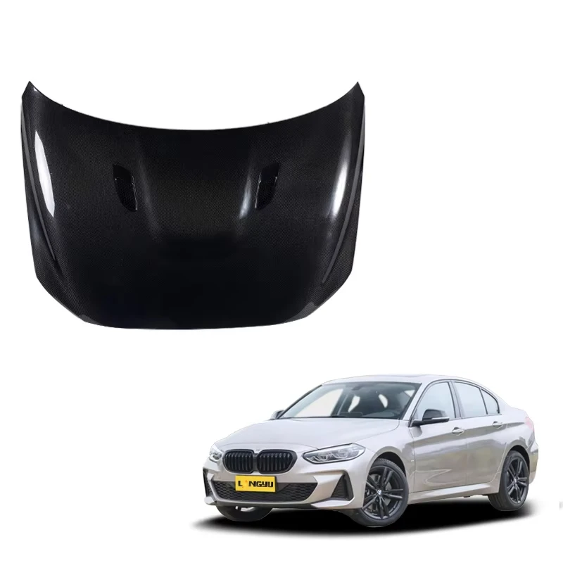 

Langyu 16-20 автомобильные аксессуары крышка двигателя передний капот из углеродного волокна для BMW 1 серии F52 Upgraed M3 стиль капот двигателя