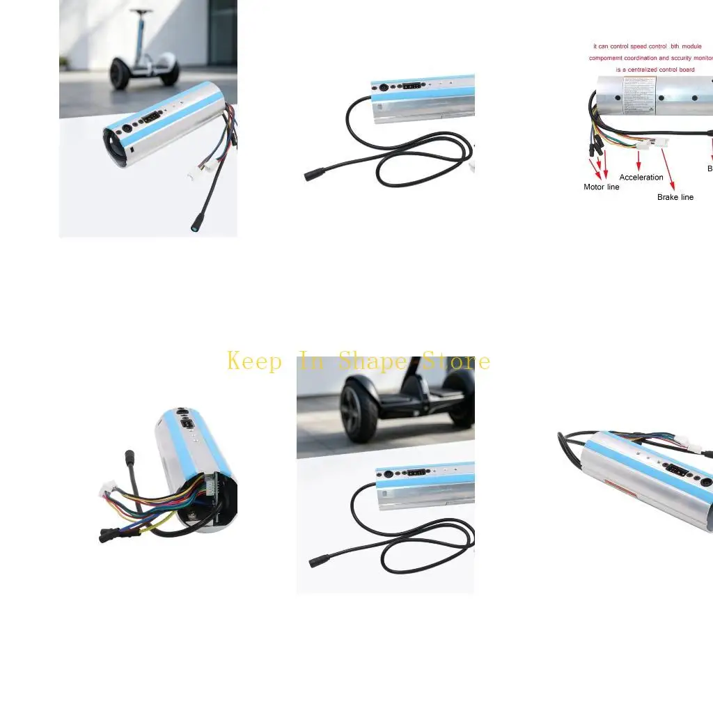 U1JC Single Board Assembly for Select Ride Models with Metal Case, Electric Bike Brushless Motor Controller for Electric Repair