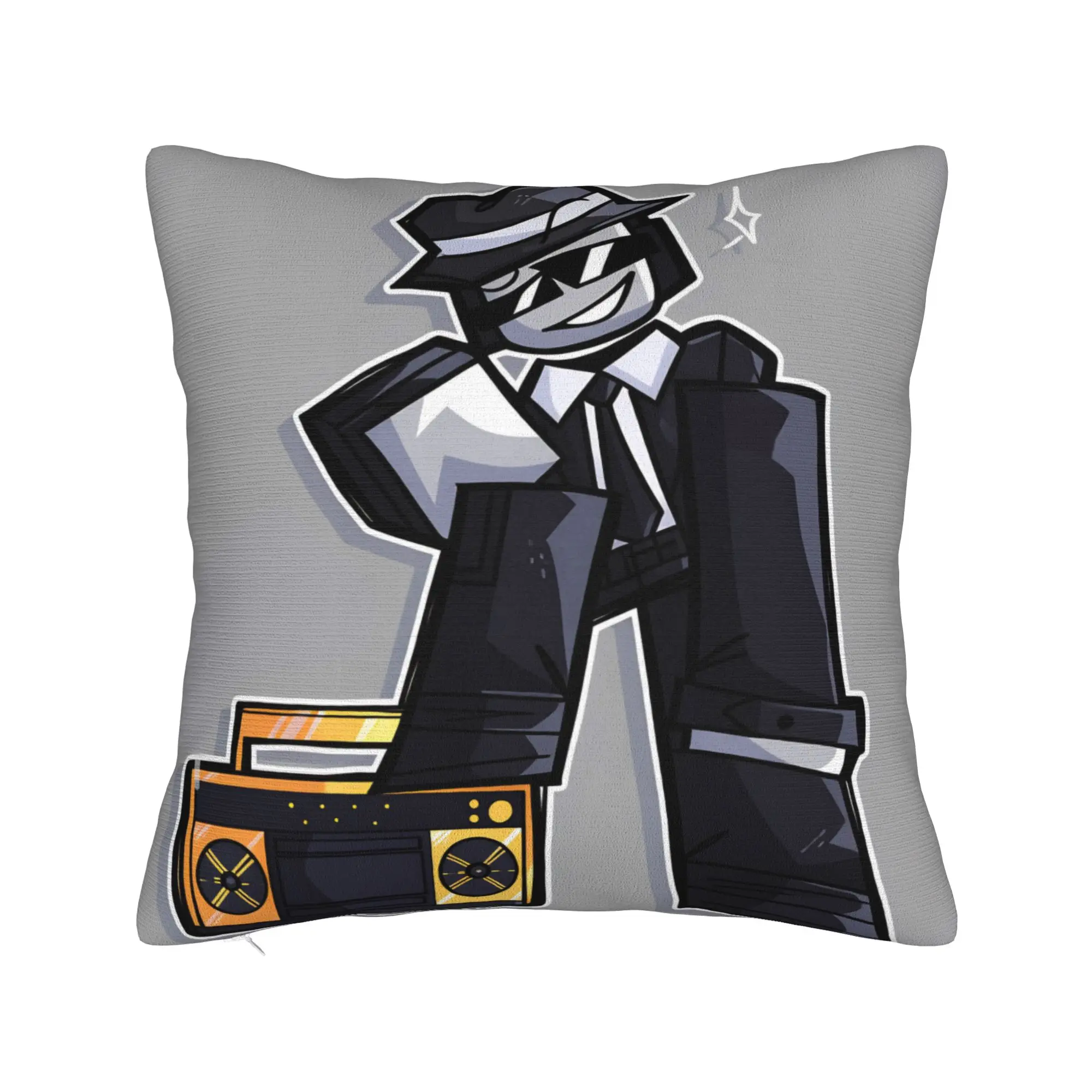 Pillow Cover Chance and boombox Forsaken  Cute Funny Pillow Case For Couch Sofa Bedroom Pillowcases