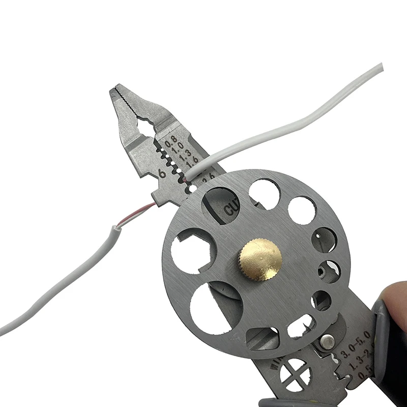 Multifunctional 10 In 1 Wire Cutting Pliers Manual Electrical Wire Stripping Pliers Cable Crimping Pliers Wire Pulling Scissors