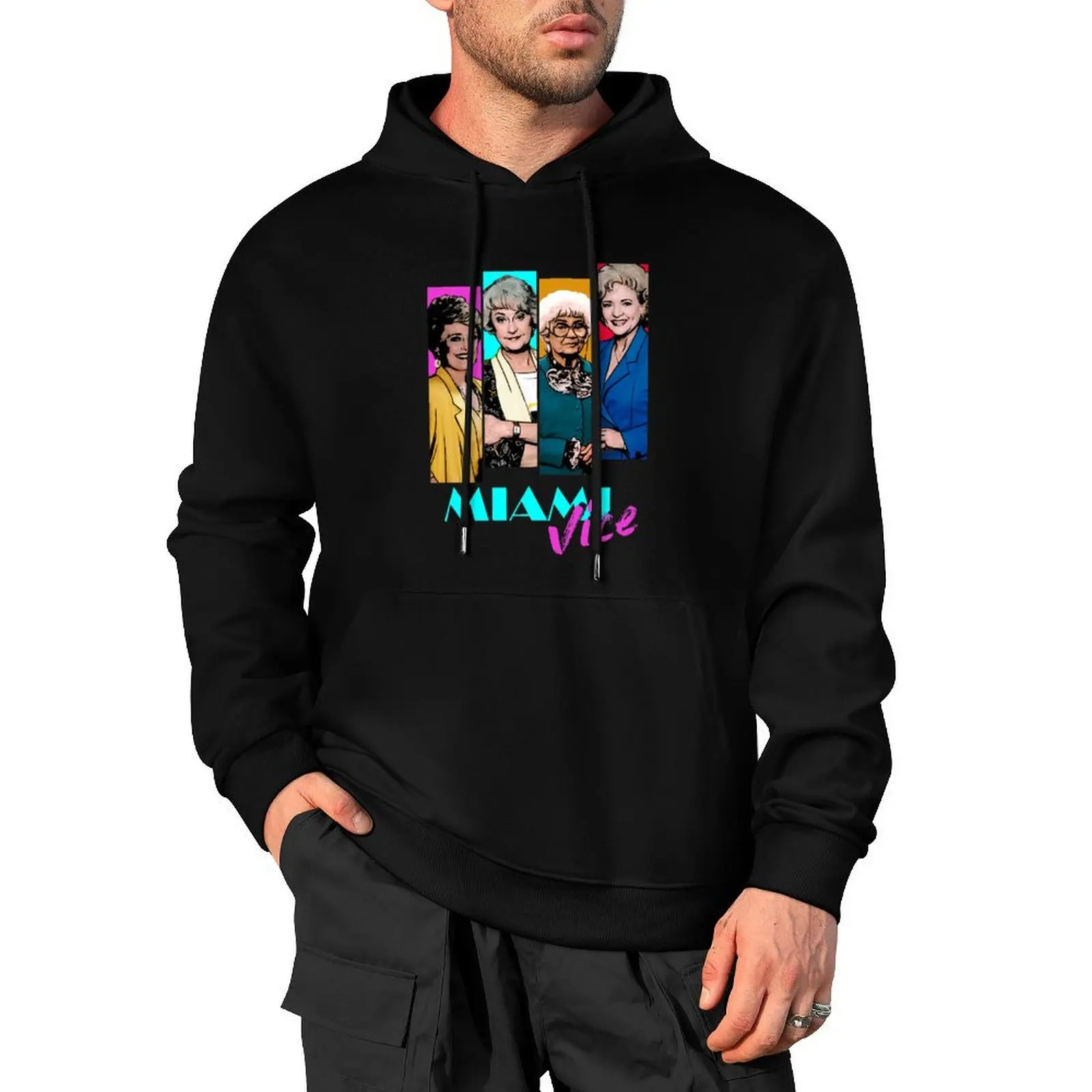 

Miami Vice Pullover Hoodie hooded shirt streetwear men men's clothes anime clothing new in hoodies & sweatshirts