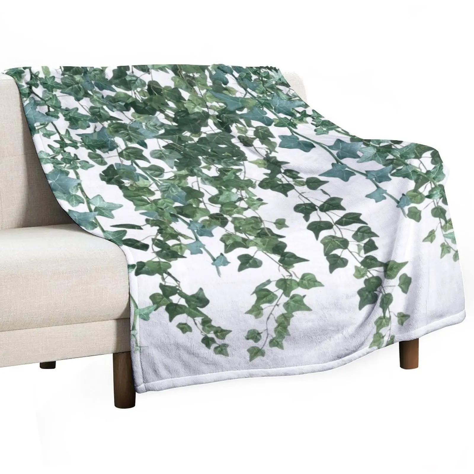 Ivy Hanging Vines Throw Blanket Multi-Purpose Luxury Designer Thermal Thin Blankets