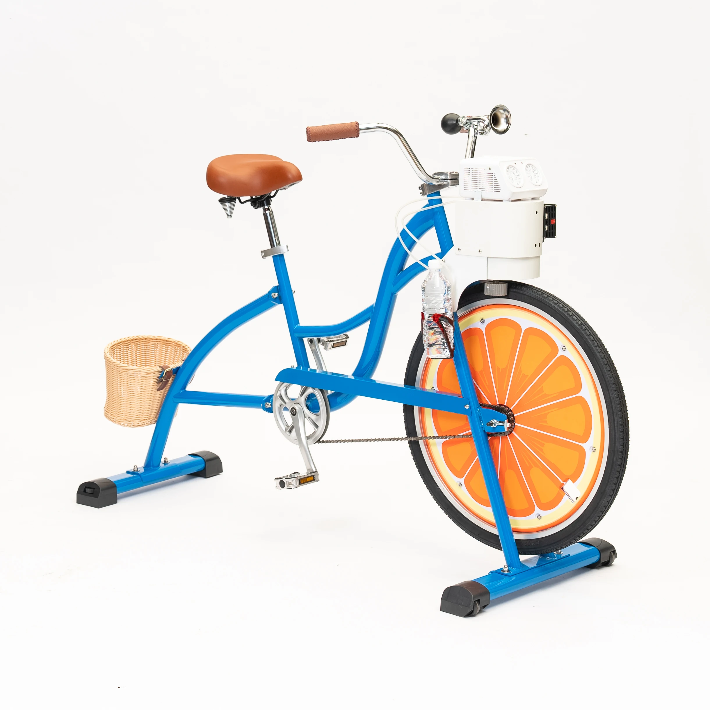 

ATV&UTVEXI 2026 Factory's Adult Hybrid Cruiser Bike with Bubble Maker Pedal Generator Bike for Party Entertainment Fixed Beach B