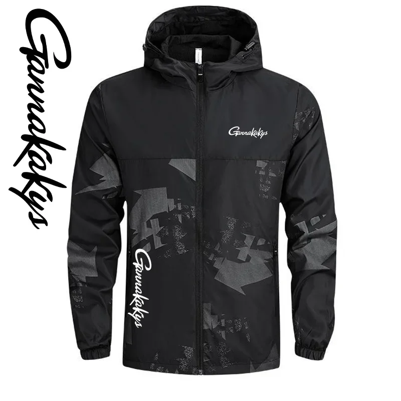 

2024 New autumn fishing suit for men, windproof high-quality camouflage jacket, outdoor sports and leisure fishing jacket