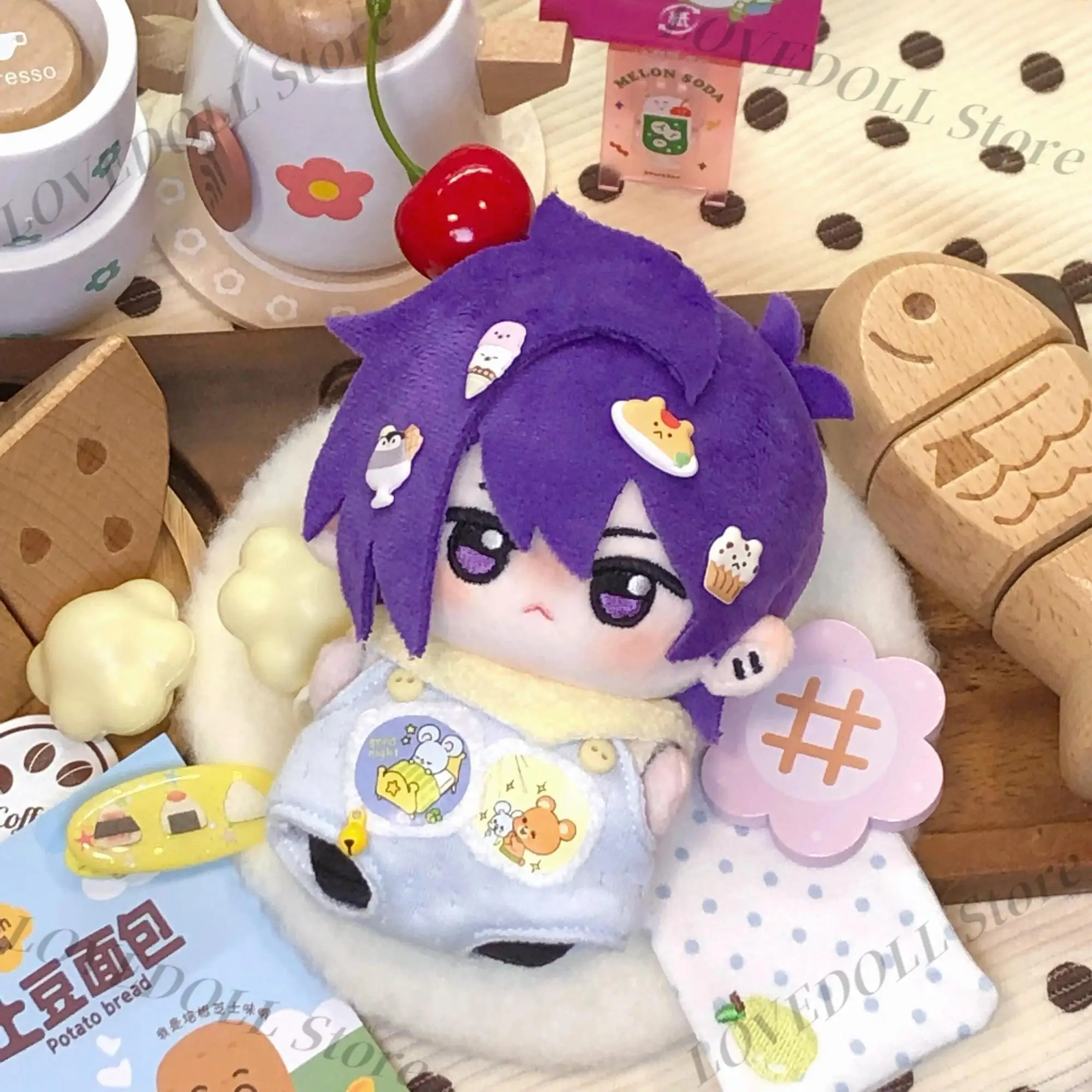 

10CM Sebastian·Michaelis Anime Starfish body Plush Doll Stuffed Body Figure Plushie Pendant Backpack Ornaments Toy Dango Gift