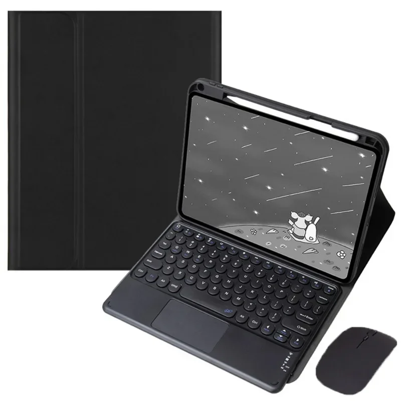 

Чехол-клавиатура с тачпадом для Huawei MatePad SE 11 дюймов 2024, чехол для планшета 11 дюймов с держателем для стилуса