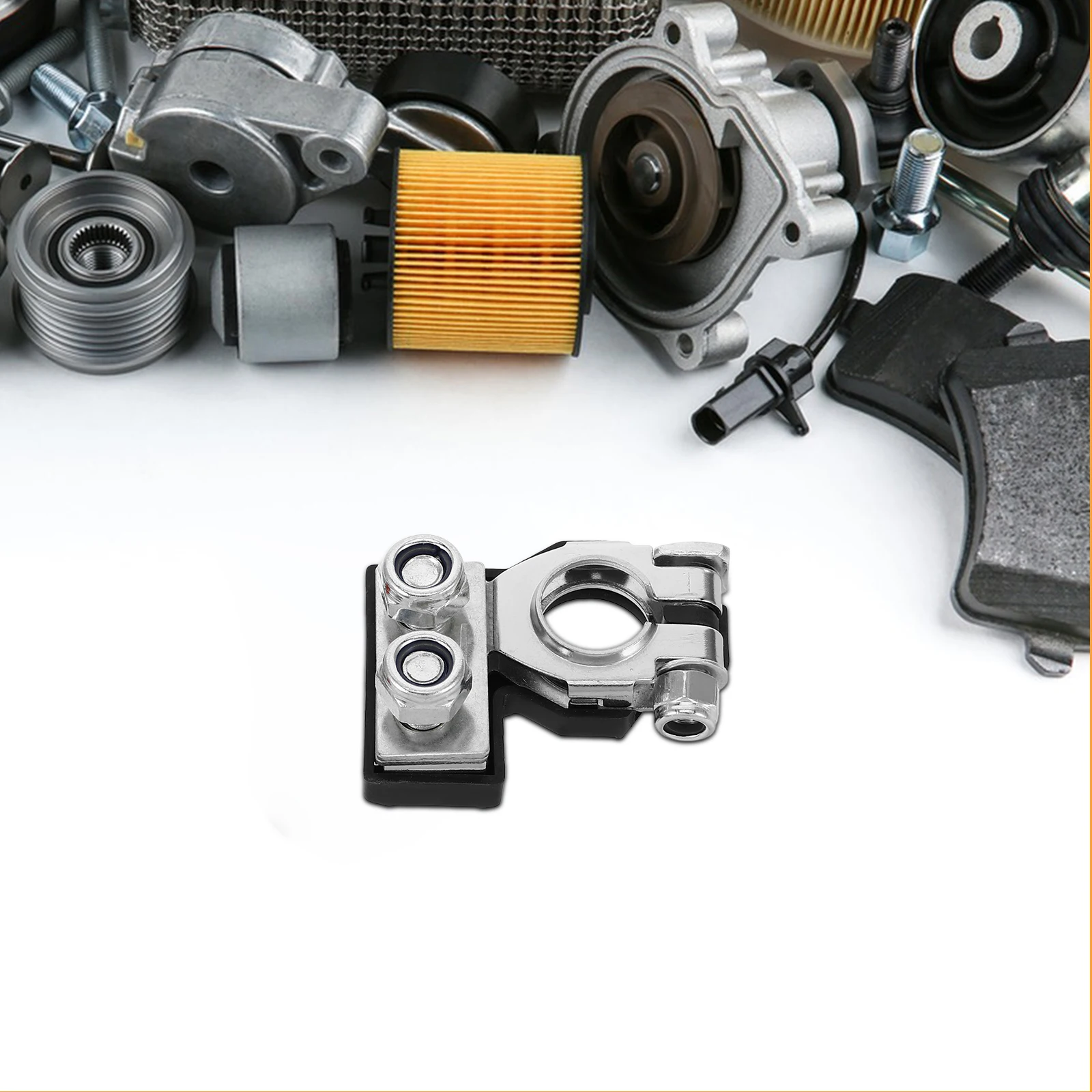 

1 Pair Pure Copper Terminals Thickened Auto Cable Connectors For Car Truck Rv Suv Motorcycle Universal Top Post Clamp