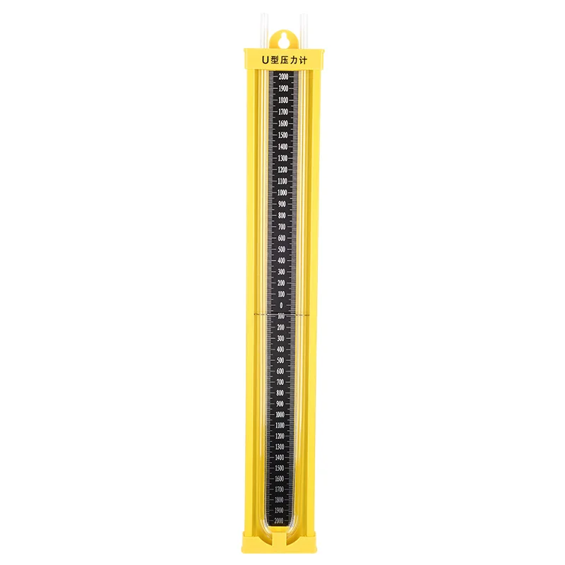 

Alloy Plexiglass U-shaped Pressure Gauge Liquid Water Column Gauge Differential Pressure Gauge Coal Mine Natural Gas Pipeline Ga