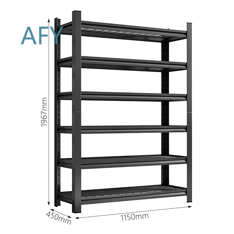 Commercial Supermarket Stacking Racks Shelves for Retail Shop Use Iron Storage Racks with Powder Coating for Grocery Store