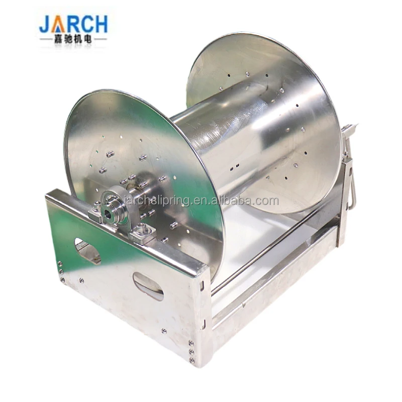 Automatic Spring Retractable Stainless Steel Hose Reel Food and Beverage  Grade Hose Reel Water for Pvc Food Film