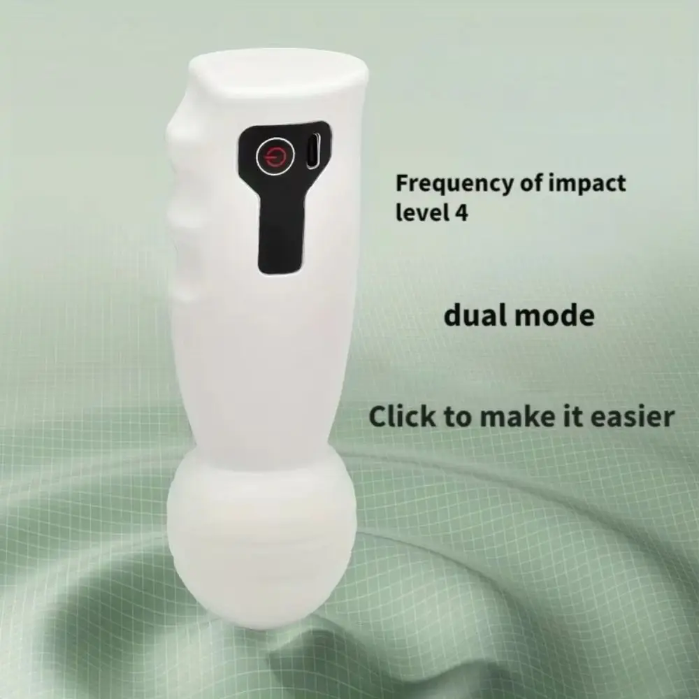 

Adjustables Mini Fascia Massager Soft Massage Head Easy To Operate Deep Tissue Massage Device Comfortable Portable