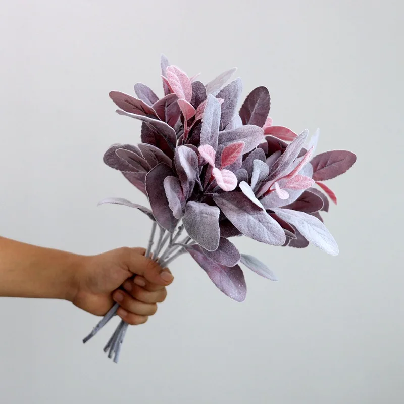 

Hand-held Bouquet for Decoration, Flower Arrangement, Planting Hair, Rabbit Ear Leaves, Simulation Silk Flower Arrangement, Home