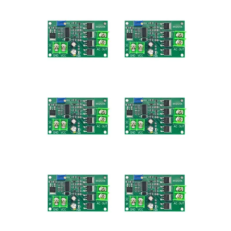 AC23-6X 200W DC 12V To AC 12V Inverter 50Hz Square Wave Signal Generator Module 12W AC 12V To 220V IV1212TA Inverter