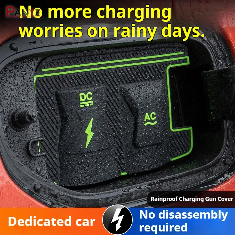 For Wuling Hongguang MINI EV 25 Dedicated New Energy Car Charging Port Waterproof Protector Cover Gun Rain Cover