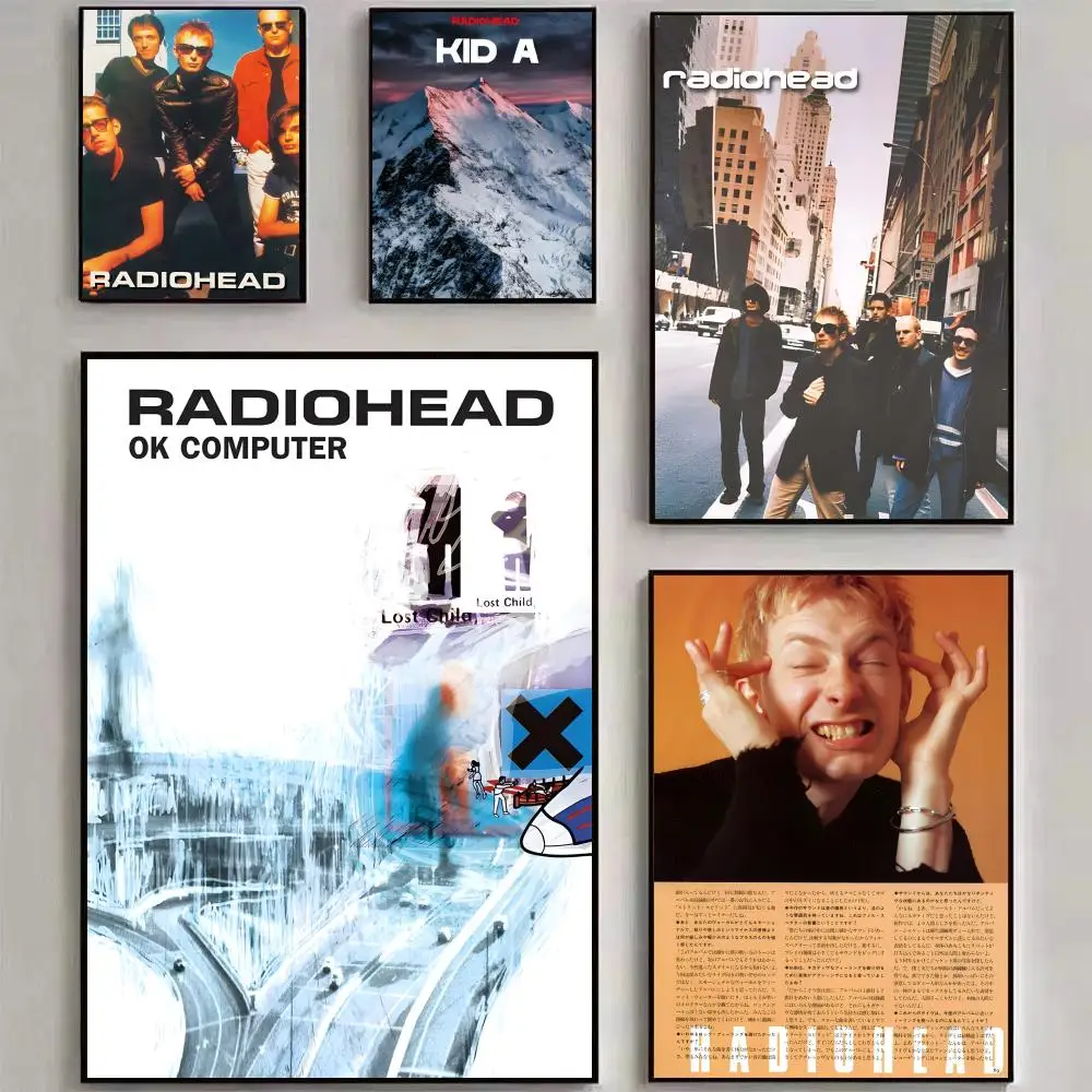 The Bends Hot Rock Music Album Cover Picture Singer Band Radiohead Poster HD art sticky wall waterproof home living room bedroom
