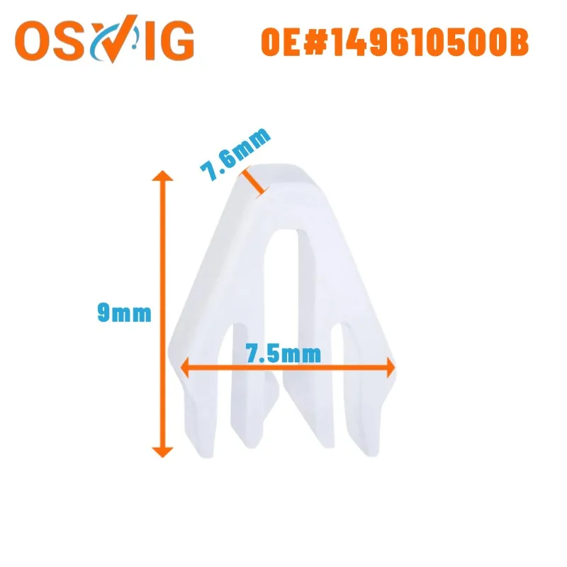 30PCS OE#149610500B Applicable to Model 3, Model Y center console, instrument panel, A-pillar and B-pillar trim panel buckles