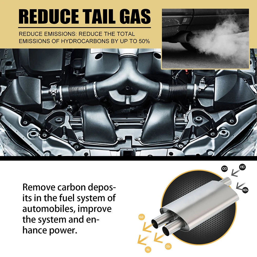 Convertidor catalítico para vehículo, limpiador de motor de escape, eliminación de carbono, aceleradores de limpieza CSV, accesorios catalíticos