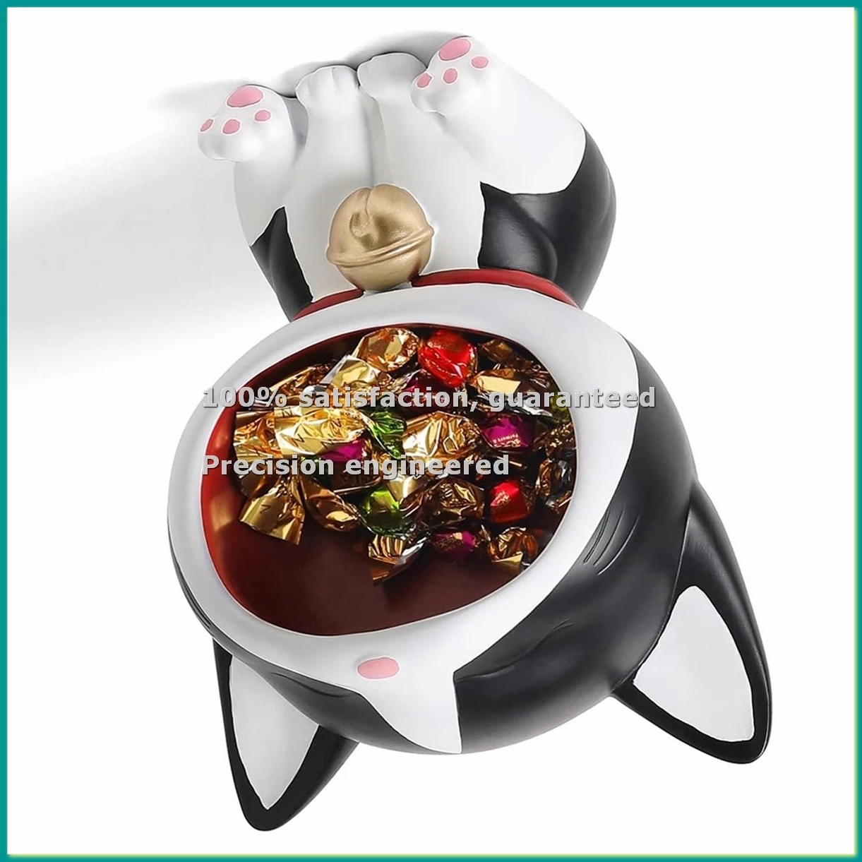 cute-cat-statue-for-candy-dish-indoor-decor-with-laughing-big-mouth-clearance-for-key-or-accessories-storage-work-black-a46i
