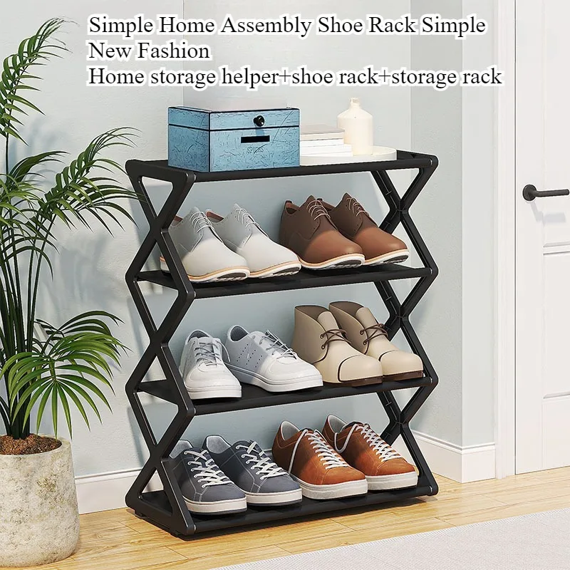 Etagere-a-chaussures-creative-anti-poussiere-a-montage-simple-multi-niveaux-gain-de-place-pliable-avec-rangement-superpose
