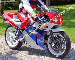 ホンダVFR400R NC30 V4 VFR400RR 1988 1989 1990 1991 1992 VFR400 88 89 90 91 92赤、青、白バイクフェアリング