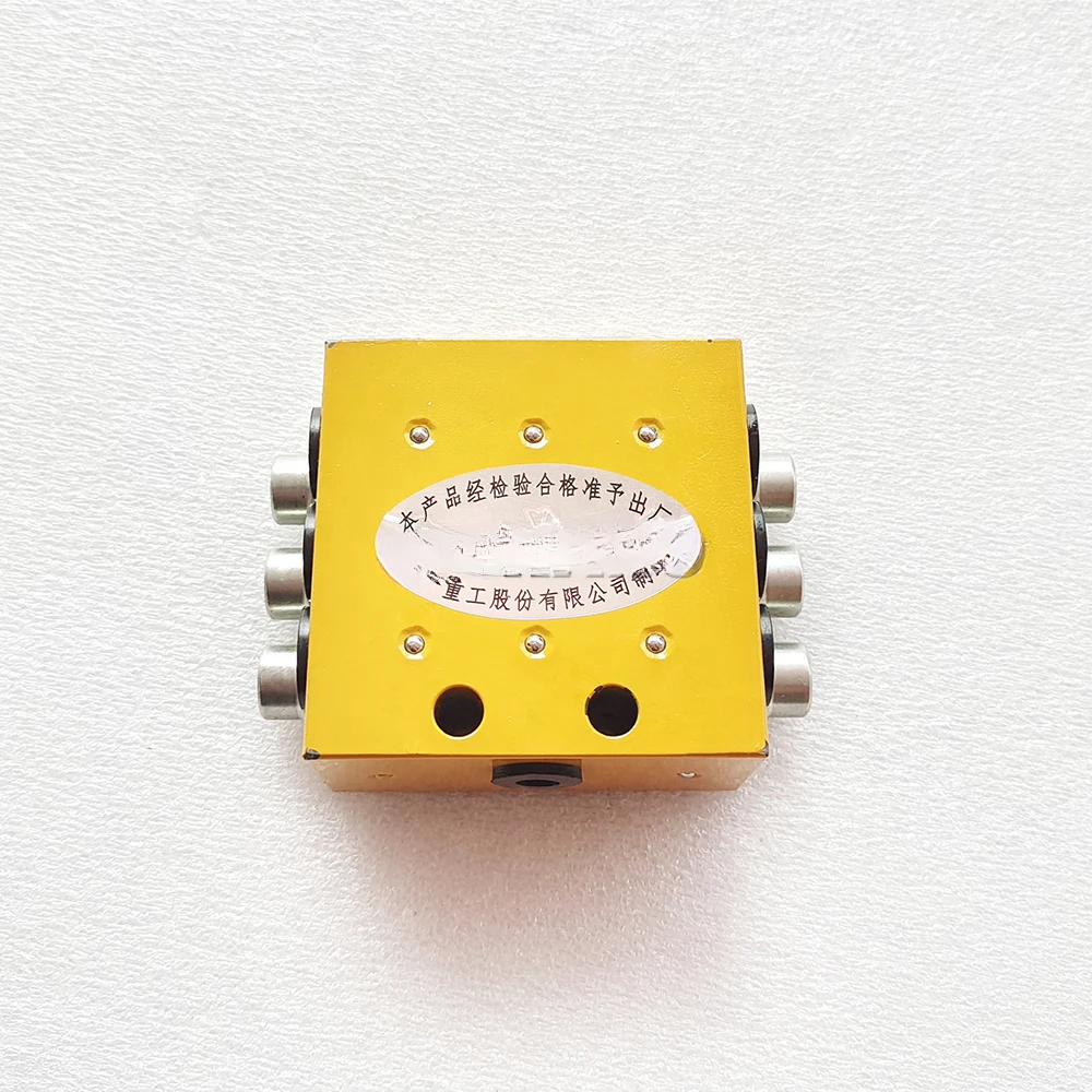 6 Hole 6JPQ-M/0.2 Distributor Valve Concrete Mixer Truck Parts Lubricating Oil Progressive Distributor